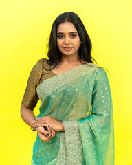 SC5715 - SEMI ORGANZA SAREE