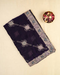 SC5929 - FENDY SAREE WITH JHARKHAND STONE WORK