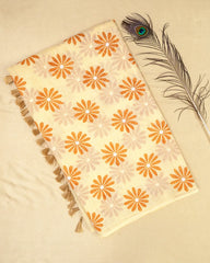 SC6288 - LINEN COTTON SAREE