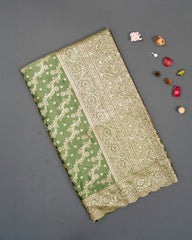 SC5770 - SATIN SAREE WITH EMBOSE