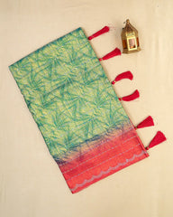 SC6620 - SATIN MULTI STONE SAREE