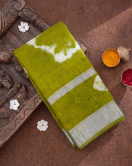 SC8801 - SUNGUDI SAREE WITH SHIBORI PRINT