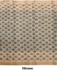 Tissue Embroidery Saree