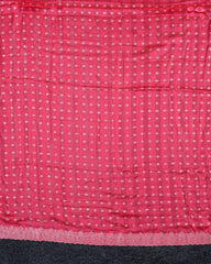 SC6497 - CHIFFON SAREE WITH SILVER ZARI LINES