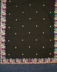 SC6331 - CHIFFON FANCY EMBROIDERY SAREE