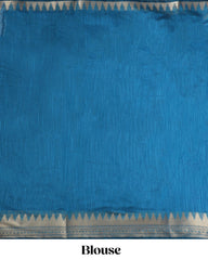 Tussar Cotton Saree With Tower Border