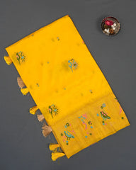 SC6367 - VISCOSE MEENA BUTTA SAREE