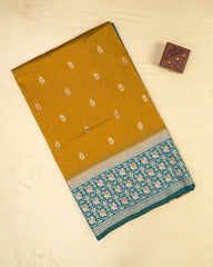 SC5638 - SOFT SILK SAREE WITH MEENA BUTTA
