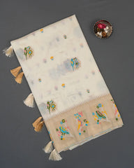 SC6367 - VISCOSE MEENA BUTTA SAREE