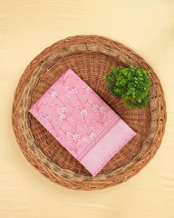 SC4870 - Linen Saree with Shining Foil Print