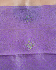 SC4879 - TISSUE SAREE WITH MULTI COLOUR STONE
