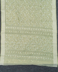 SC4870 - Linen Saree with Shining Foil Print