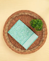 SC4870 - Linen Saree with Shining Foil Print