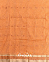 SC3408 - LINEN COTTON WITH COPPER BUTTA AND COPPER STONE