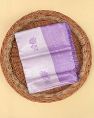 SC4127 - Tissue Silver Zari Meena Butta