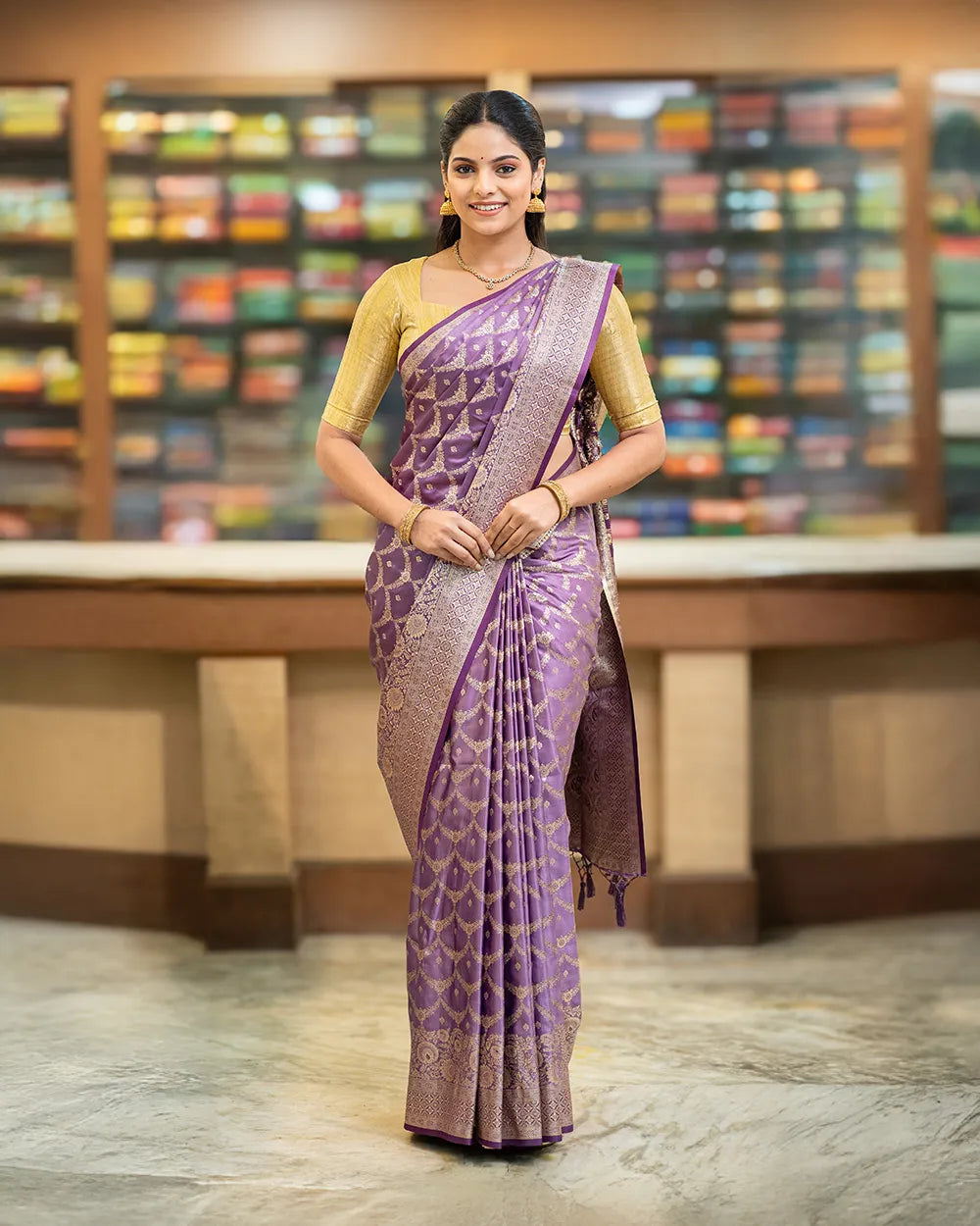 SC6660(3) - SATIN SAREE