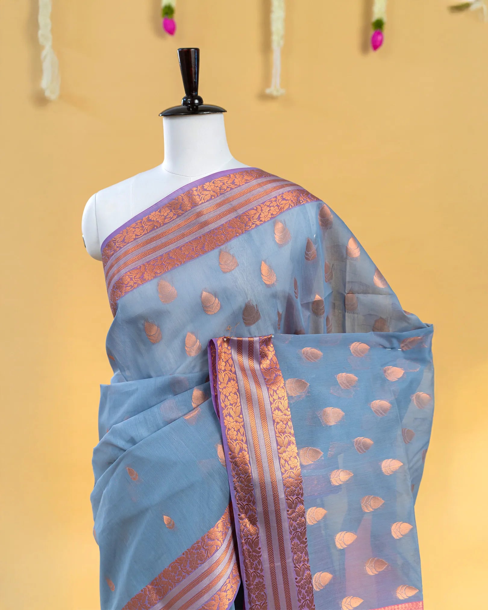 SC2885 - Cotton With Silver And Copper Base