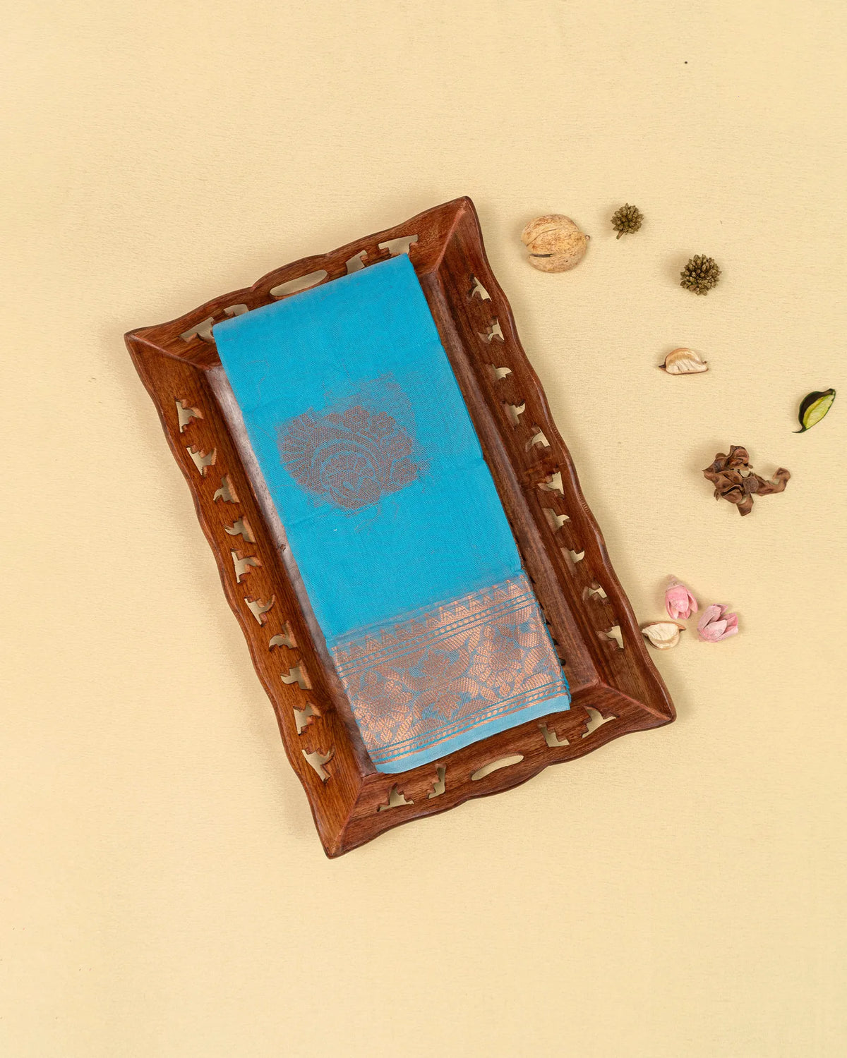 SC3172 - Cotton With Copper Zari