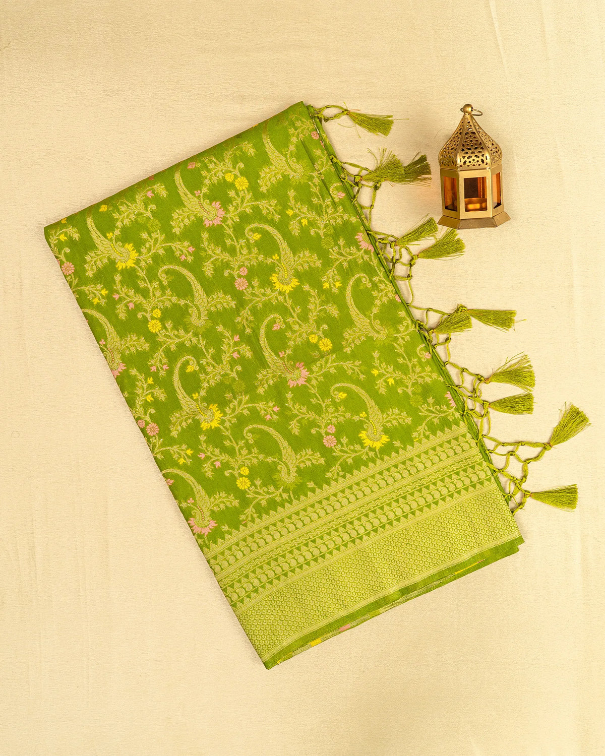 SC5461 (1) - Soft Silk Saree with Meena Butta