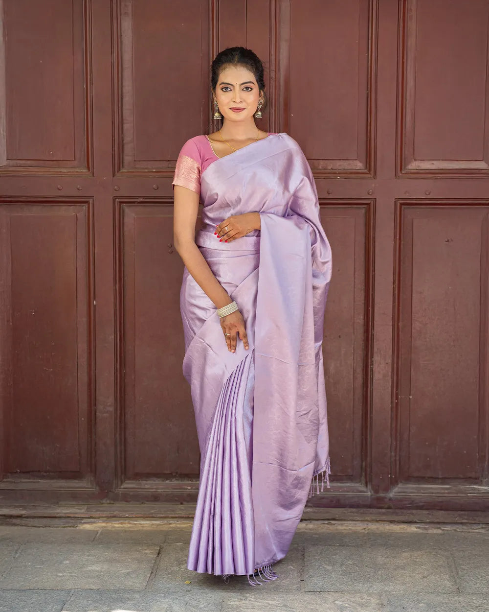SC6665(1) - SATIN SAREE