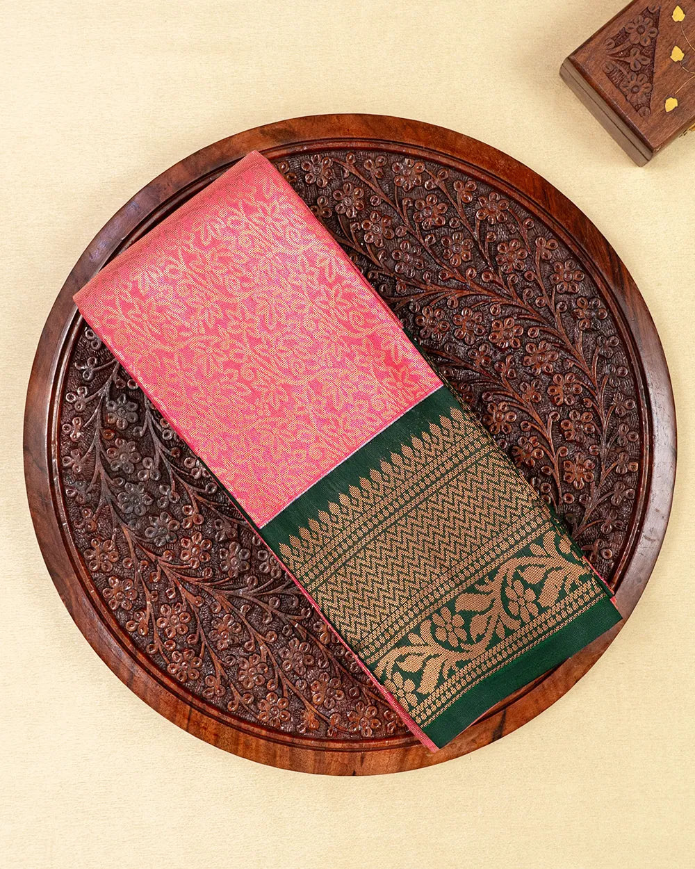 SC5481 (2) - TISSUE COTTON SAREE