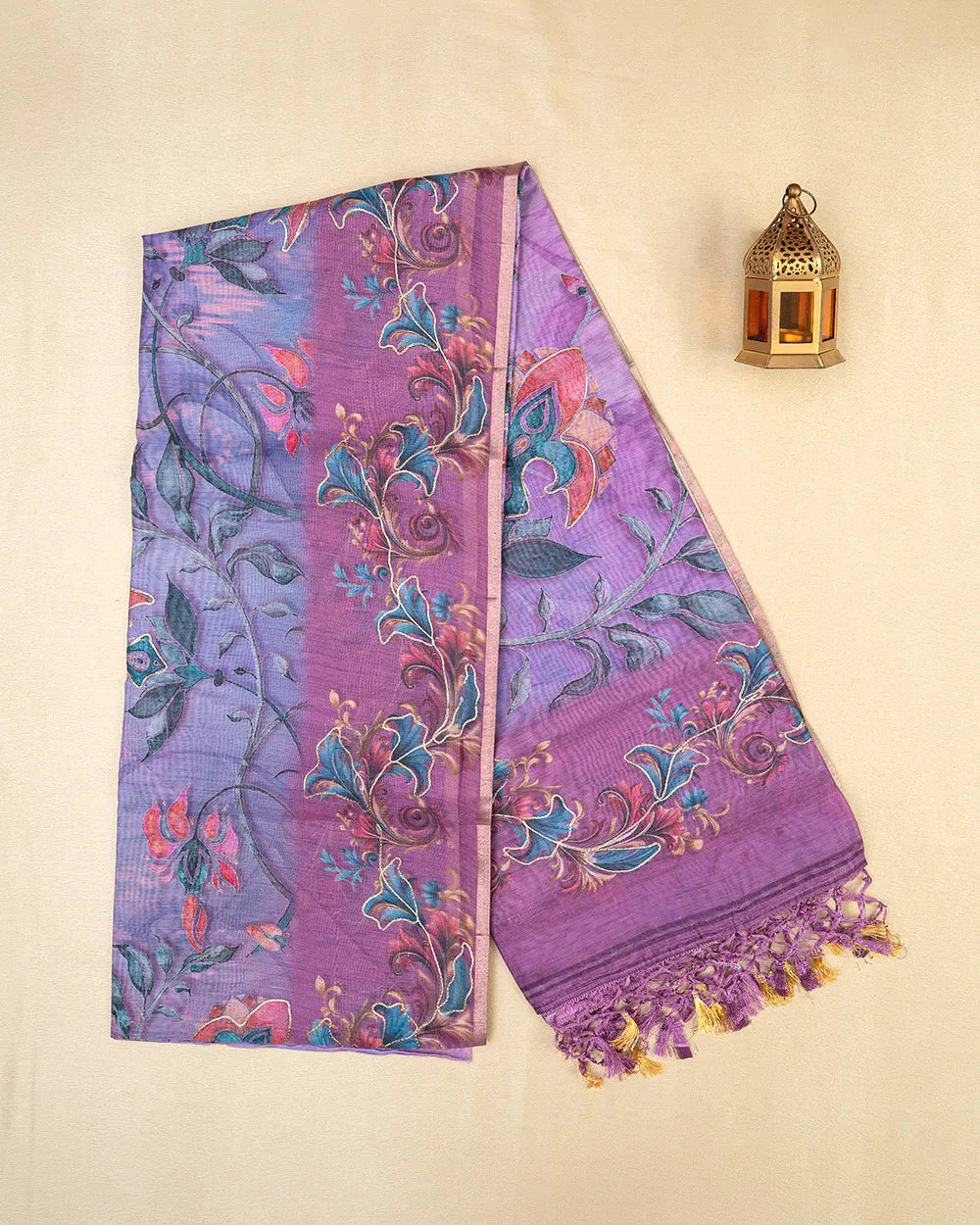 SC5541(5) - EMBROIDERY SAREE WITH FOIL WORK