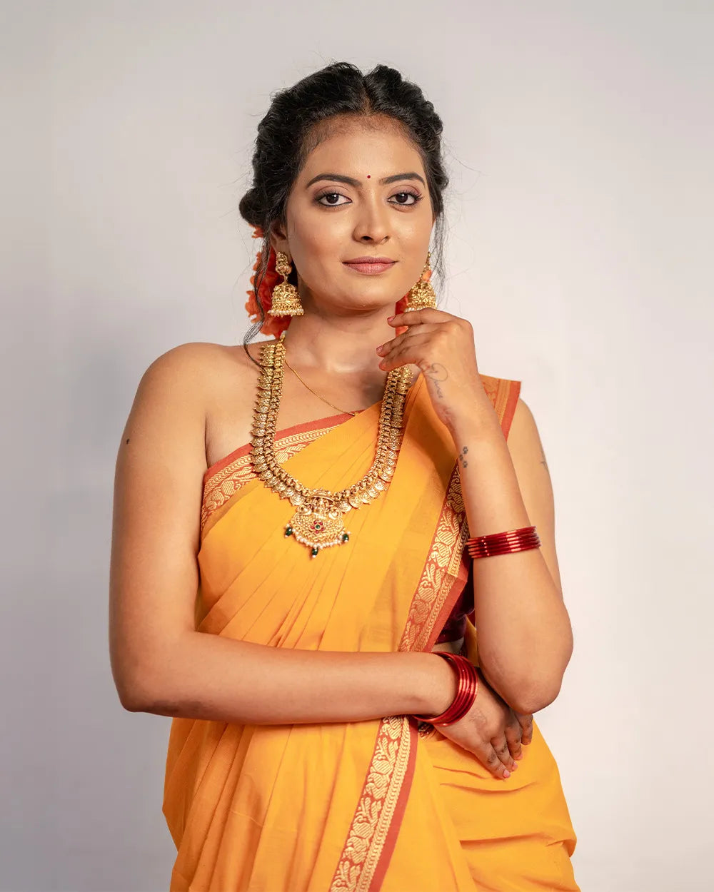 SC7457 - NARAYANPET COTTON SAREE