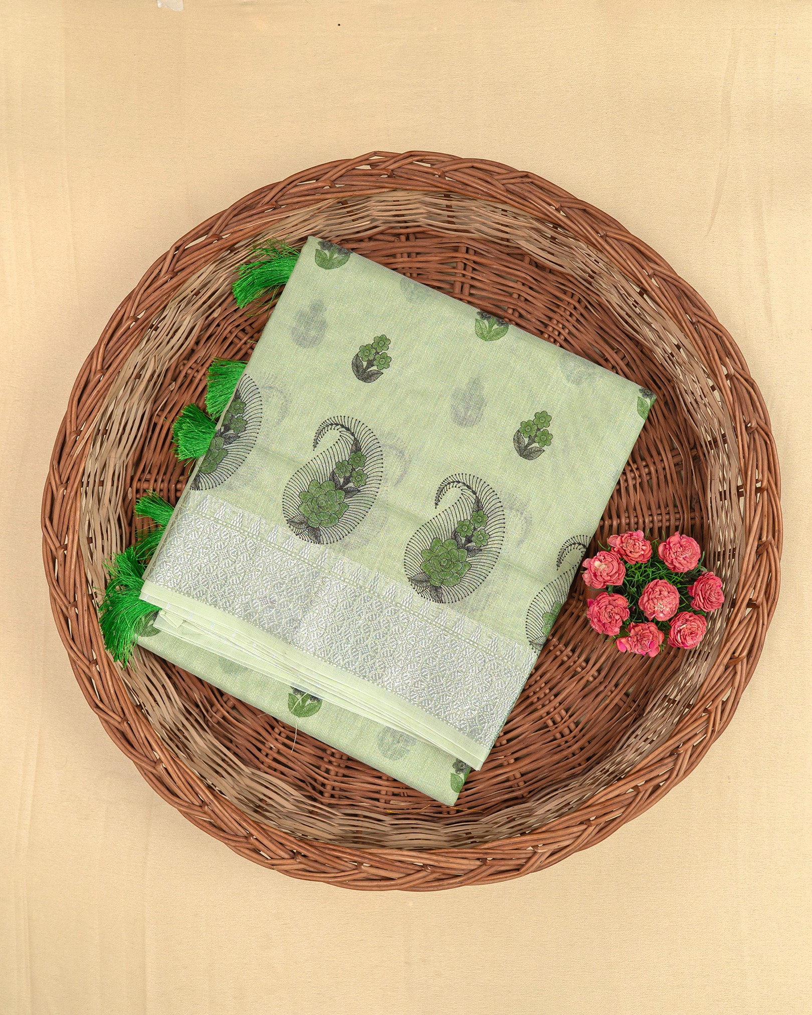 SC3429 - Tissue Saree