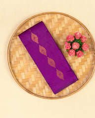 SC4038 - Litchi Silk With Embose And Zari Work