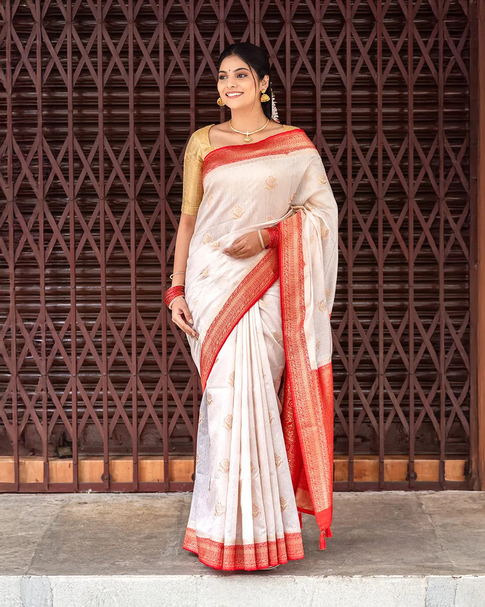 SC6666 - RAW SILK SAREE