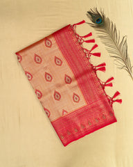 SC5463 (2)- Tissue Saree With Meena Butta