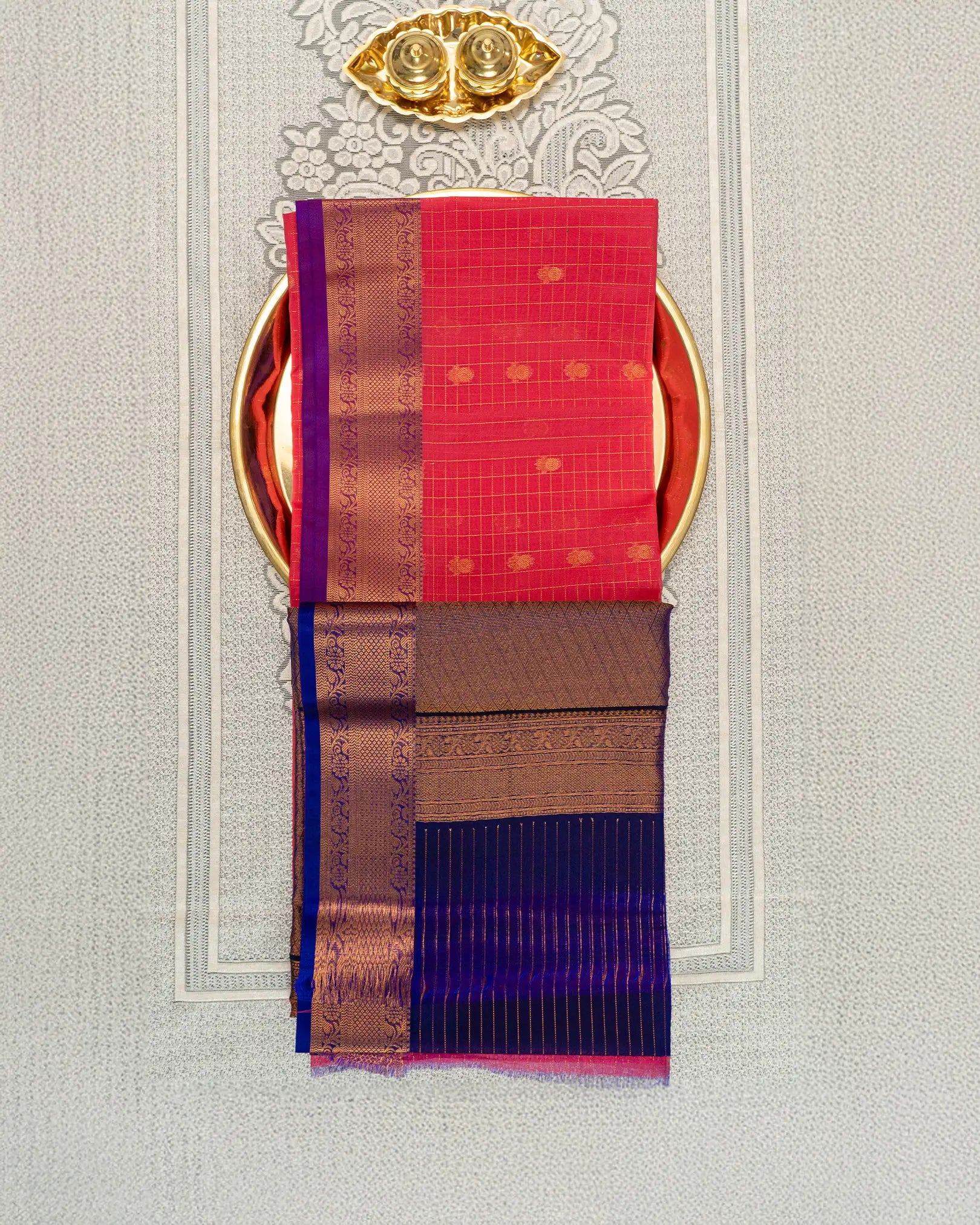 SC3230 - Silk Cotton with Fancy Border