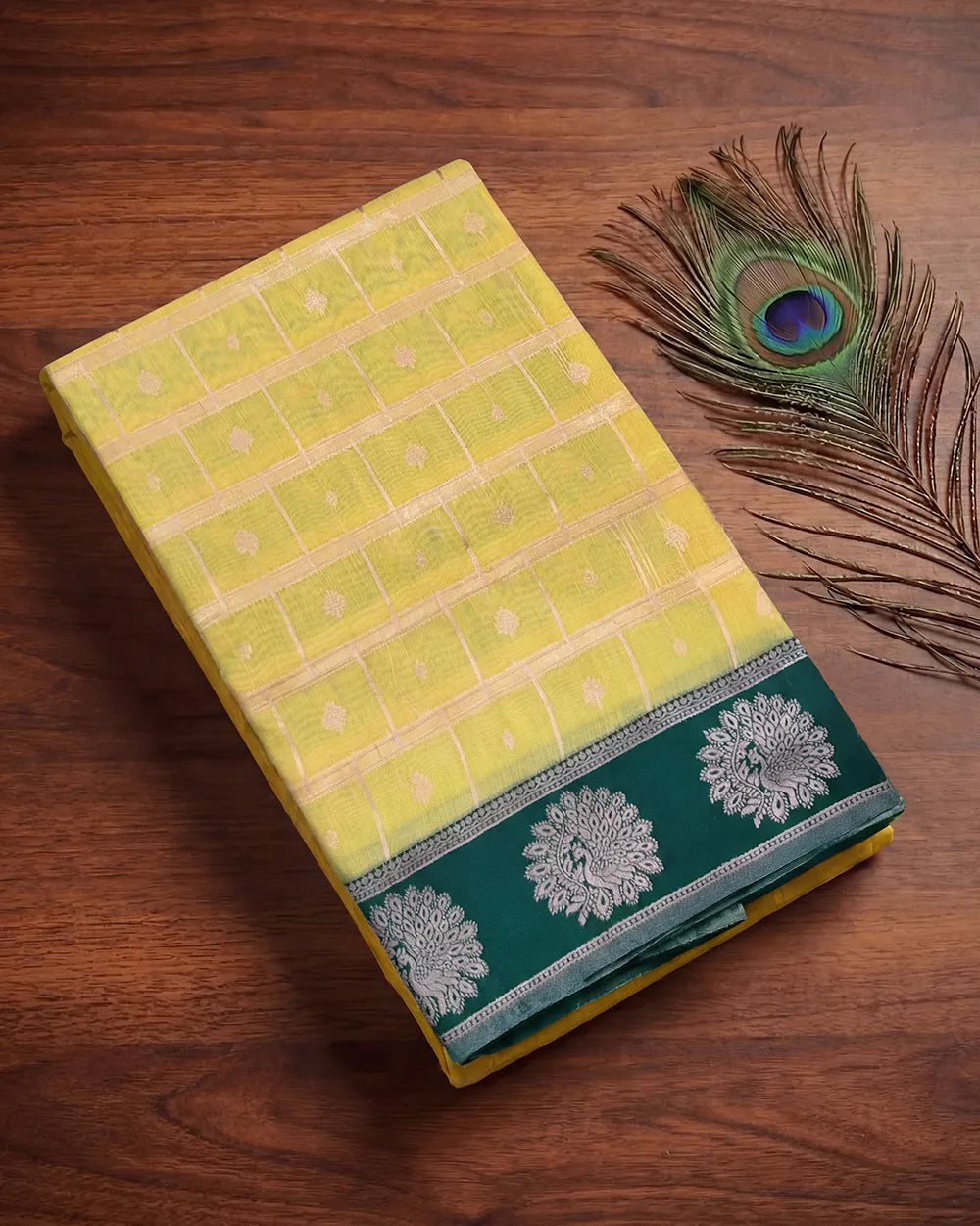 SC6178 - LINEN COTTON SAREE