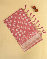 SC5462 - Satin Saree with Gold Butta