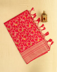 SC5461 (1) - Soft Silk Saree with Meena Butta