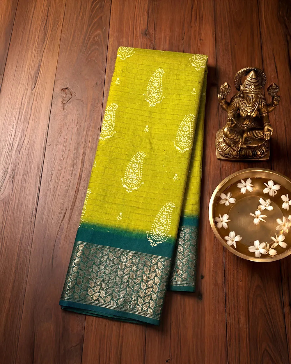 SC5765 - DOLA SILK SAREE WITH DIGITAL PRINT