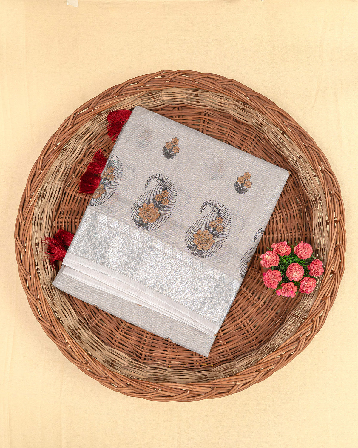 SC3429 - Tissue Saree