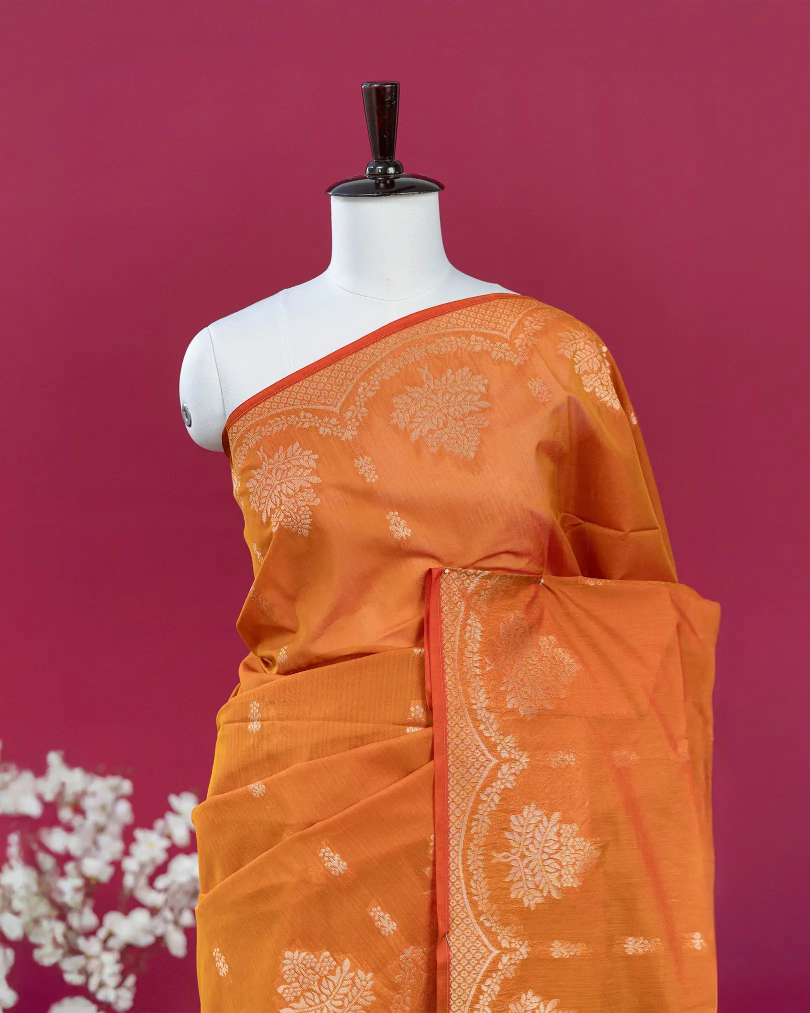 SC3230 - Silk Cotton with Fancy Border