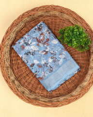 SC3947 - Linen Digital Print With Embroidery All Over Body