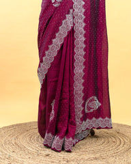 SC4140 - Vichitra With Silver Stone