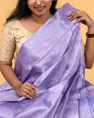 SC3223 - Litchi Silk Saree with Multi Stone