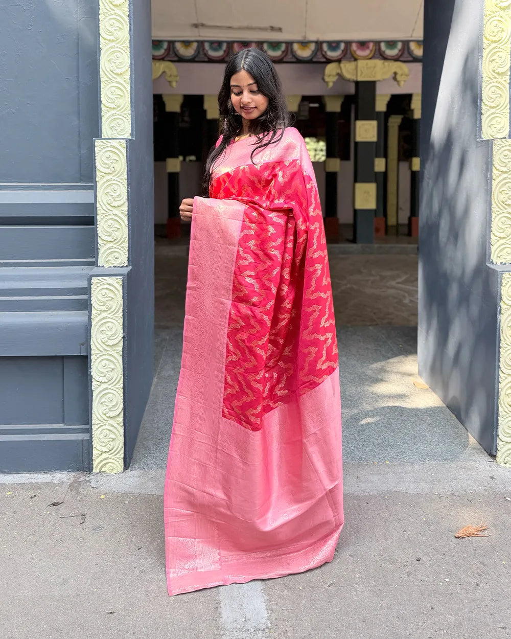 SC6909 - SATIN SAREE