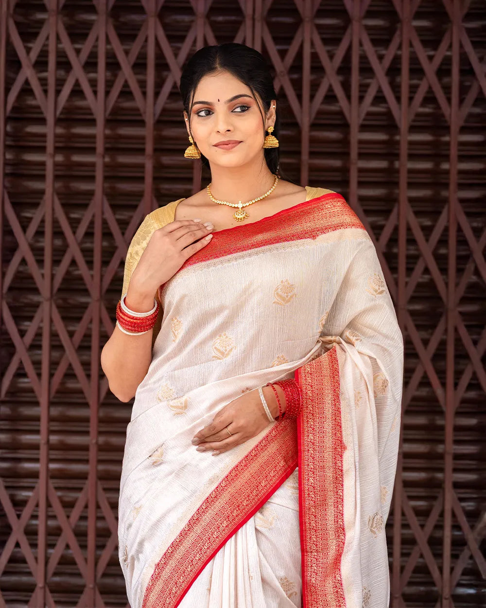 SC6666 - RAW SILK SAREE