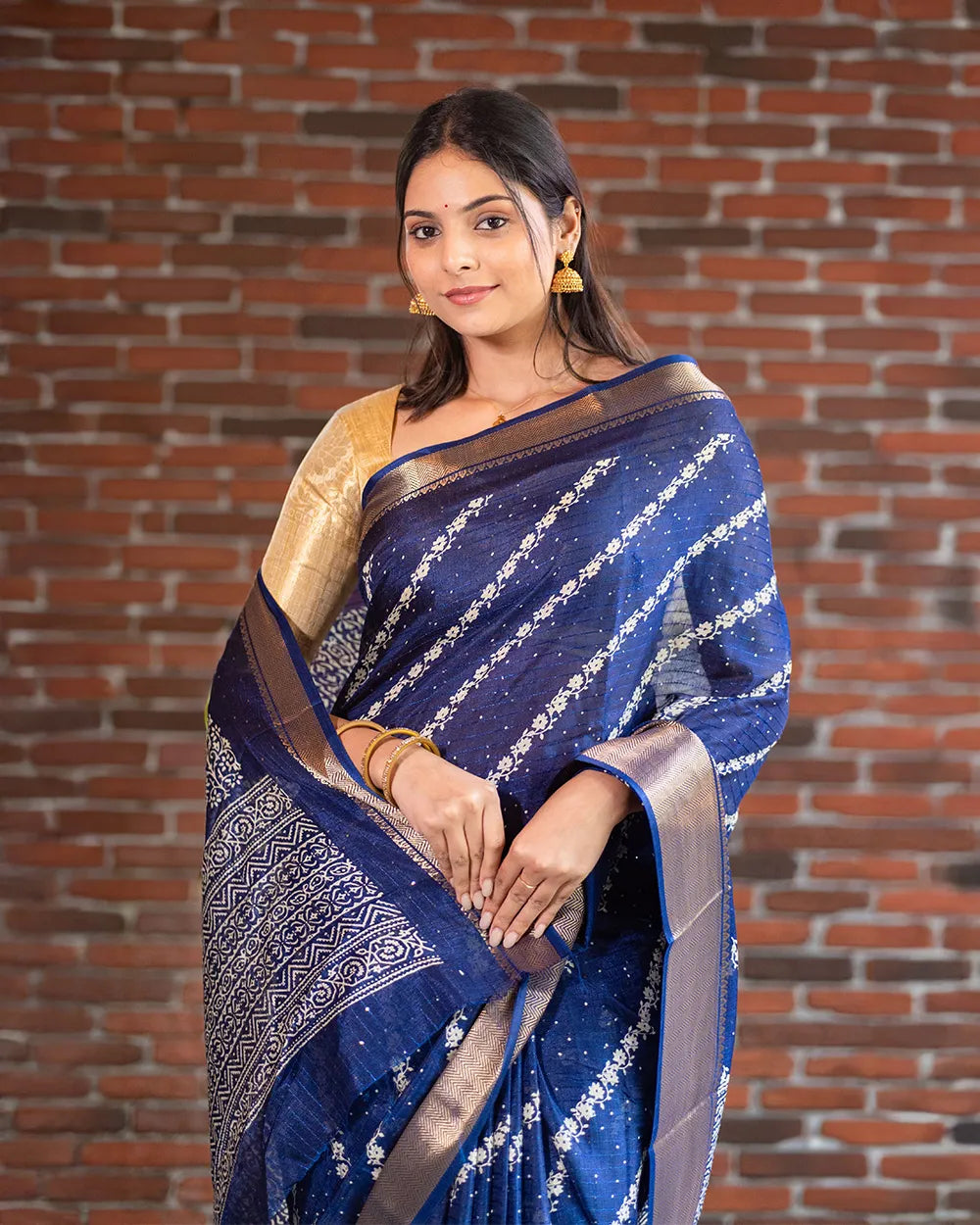SC5859(2) - DOLA SAREE WITH SEQUENCE PRINT
