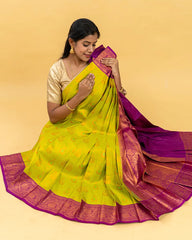 SC1526 - Silk Saree With Zari Butta