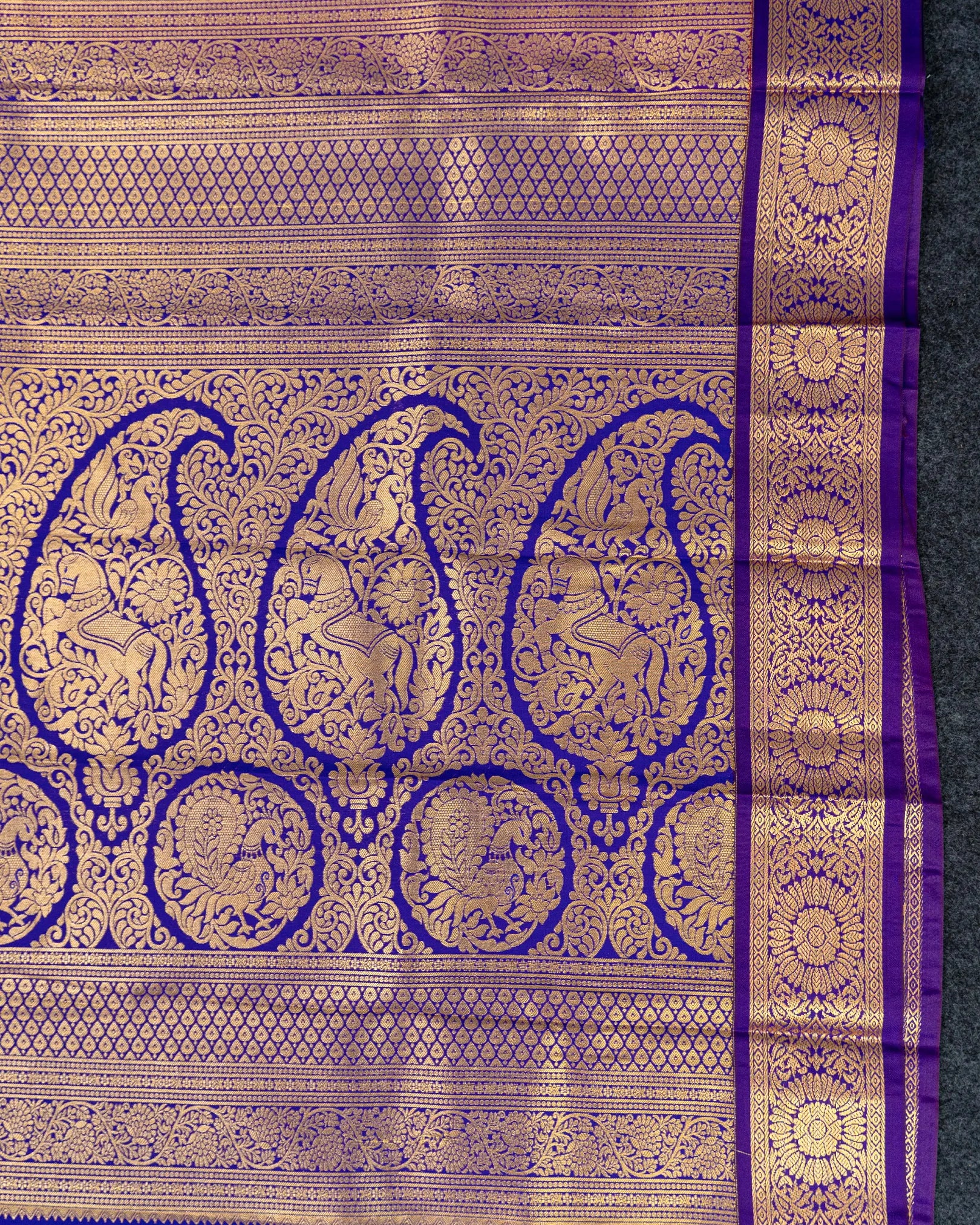 SC3467 - Silk Saree With Contrast Border