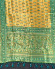 SC5463 (3) - Tissue Saree With Meena Butta