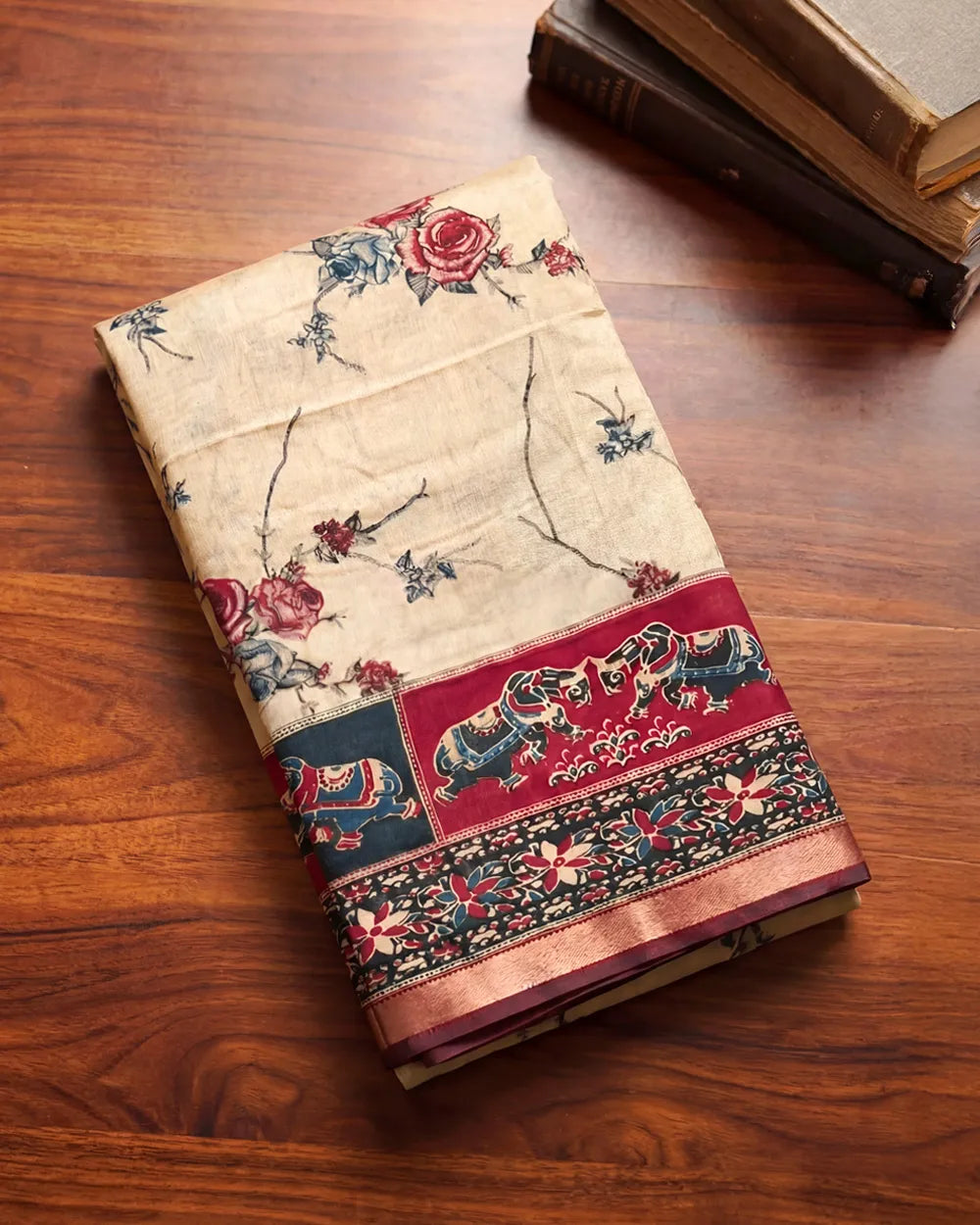 SC5868(1) - DOLA SILK SAREE WITH DIGITAL PRINT