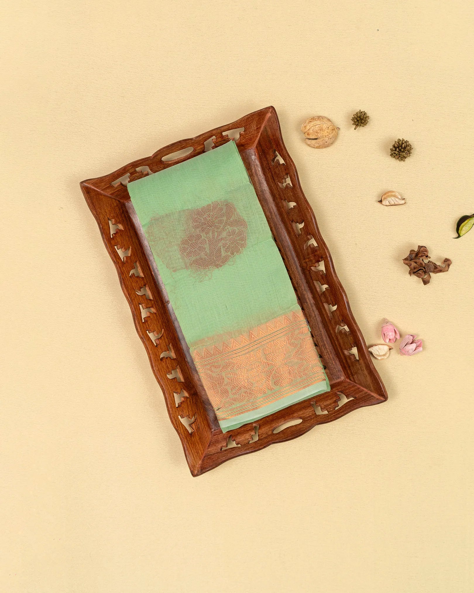 SC3172 - Cotton With Copper Zari