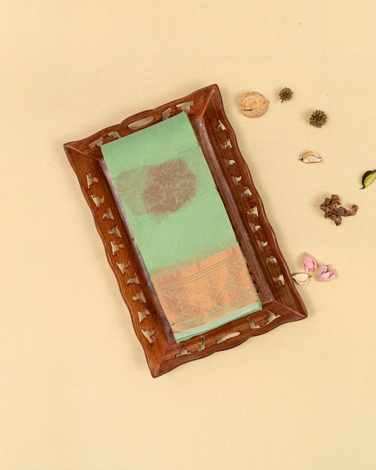 SC3172 - Cotton With Copper Zari